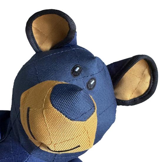 Yousheng Unbreakable Bear Dog Chew Toy for Aggressive Chewers Indestructible Stuffed Plush Bear Interactive Squeaky Toy for Small Medium Large Dogs