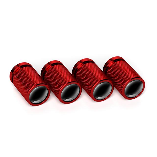 AUP1 4PCS/Set New Metal No Logo Car Wheel Tire Valve Caps Covers Dust-proof Auto Parts For Car Truck Bicycles Motorcycles Accessories