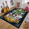 Custom Jack Mat Personalized Name, Polyester Washable Indoor Entryway Rug, Gift for Christmas, Easter, Thanksgiving Day