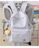 Schoolbag Milk Sweet Youth Vitality Letter Embroidered Backpack Female Junior High School Student School Bag Multi-compartment Casual Versatile 