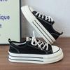 Summer Versatile Canvas Shoes 2025 New Summer Platform White Shoes Breathable Niche Casual Board Shoes Women's Shoes