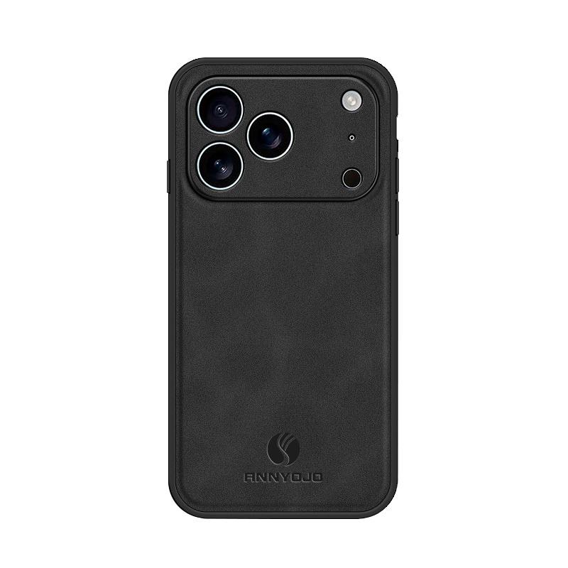 Magnetische Leder-Stoßfeste Handyhüllen für iphone 17 Pro Max 17 Air 16e 14 15 16 plus 12 13 Weicher Stoßfänger Rückseite Coque