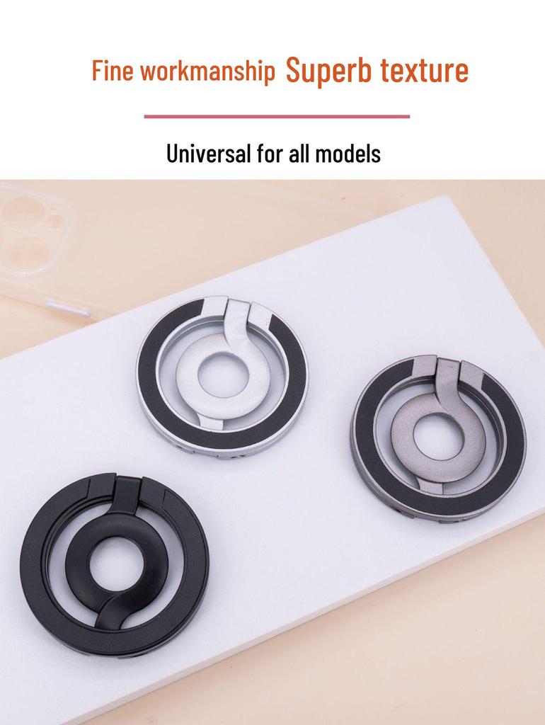 Zweiseitiger magnetischer Handy-Ständer und Ringhalter