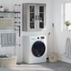 VidaXL Wall Cabinet Sonoma Grey 69.5x34x90 Cm 828506