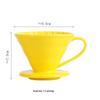 Set Portafiltro per Caffè Pour-Over V60 in Ceramica Nordica, Stile Semplice