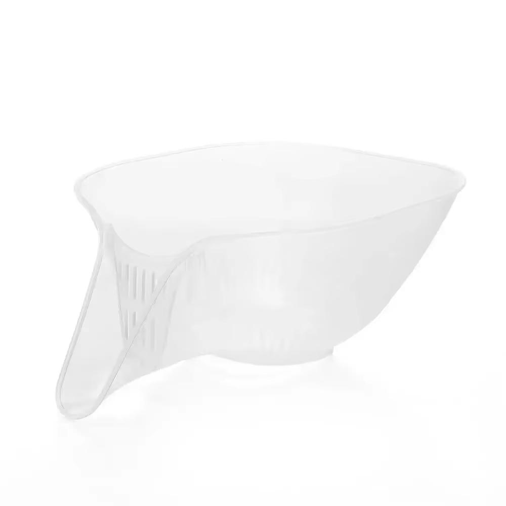 1pcs Multifunctional Draining Basket Rice Washing Sieve Fruit And Vegetable Washing Fruit Tray Kitchen Draining Wash Basin