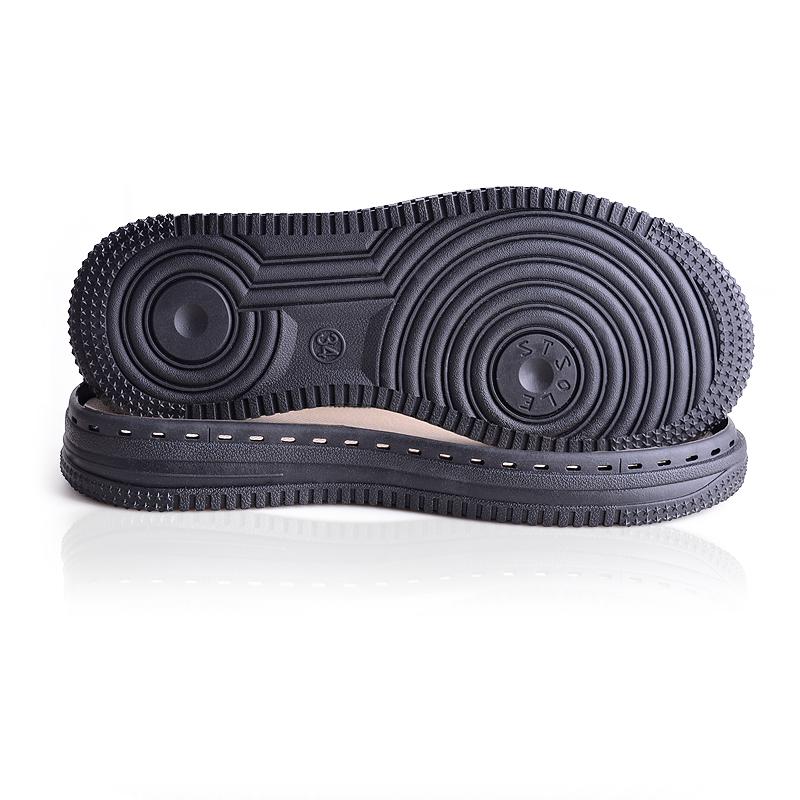 

1 пара мягких резиновых подошв, вязаные крючком подошвы ручной работы, противоскользящая накладка для обуви, прочная замена для ремонта ботинок 27 чёрный