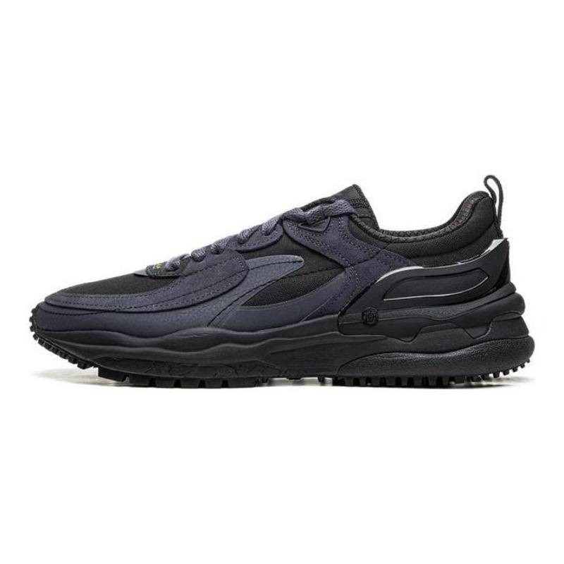 Li-Ning CF Origin V4 Low Top Men Casual Shoes Black AGLU283-3 45