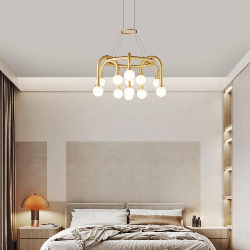 Italian Design G9 LED Home Deco Gold Chrome Chandelier Lighting Lustre Hanging Lamps Suspension Luminaire Lampen For Living Room