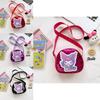 Kids Crossbody Bag With Pu Material And Glitter Design For Girls** Characters Included)