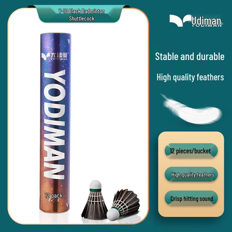 Yudiman Goose Feather Badminton Shuttlecocks