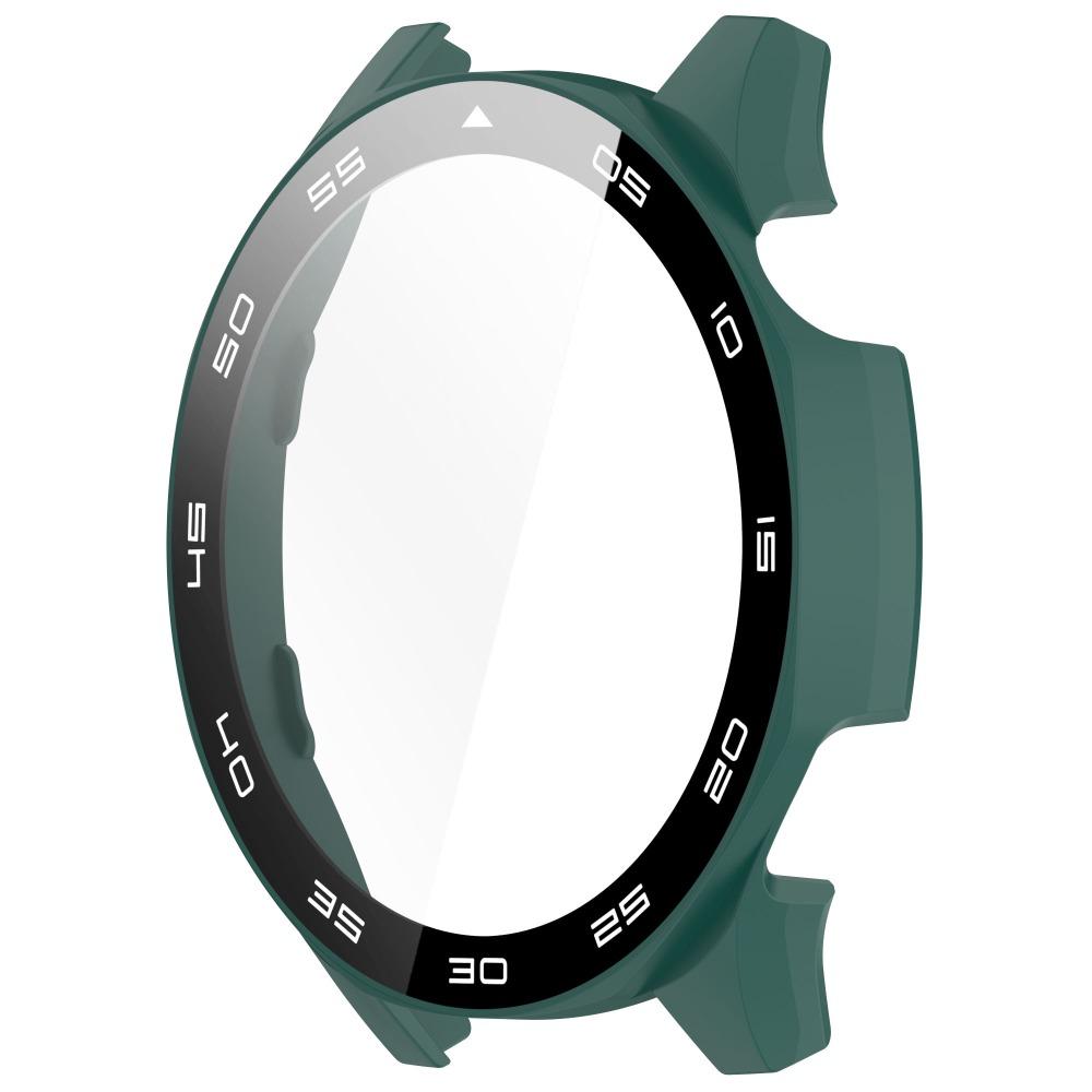 with Scale Screen Protector Tempered PC Cover Shell Protective Case for Huawei Watch GT 5 46MM
