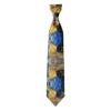 Fashionable Vintage  Oil Painting Print Tie For Men and Women Silk Fabric Comfortable Long Tie 13 Unique Patterns