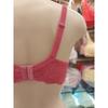 Pink Lace Non Woven Full Cup Bra Br4424 Pk