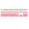 Strawberry Gradient PBT Keycaps: Custom Cute Dye-Sublimated Mechanical Keyboard Set