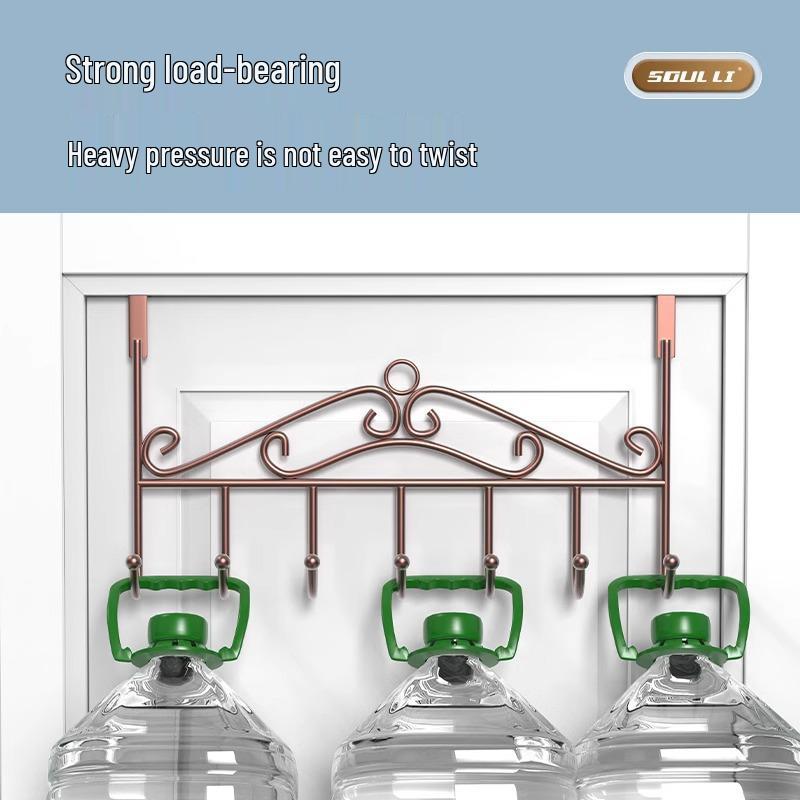 Over-the-Door No-Drill Coat Hook for Bathroom and Bedroom