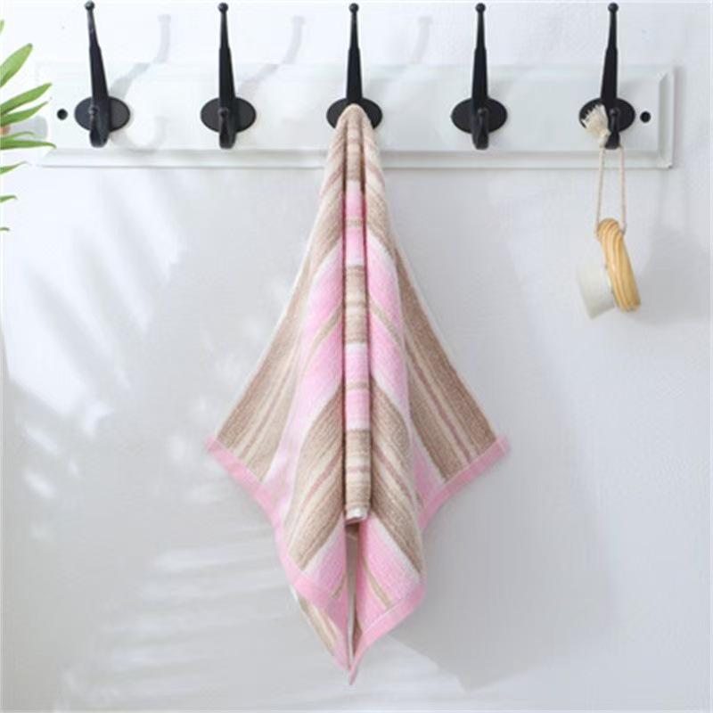 Gold Brand Genuine Cotton Towel - Soft, Absorbent & Quick-Drying for Adult Home Use (Model GA1085)