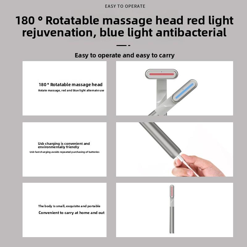 Eye Beauty Instrument, Eye Massager, Ice Hot Compress, Fade Wrinkles and Fine Lines, Protect Dark Circles, Eye Cream, Introduce Eye Beauty Instrument