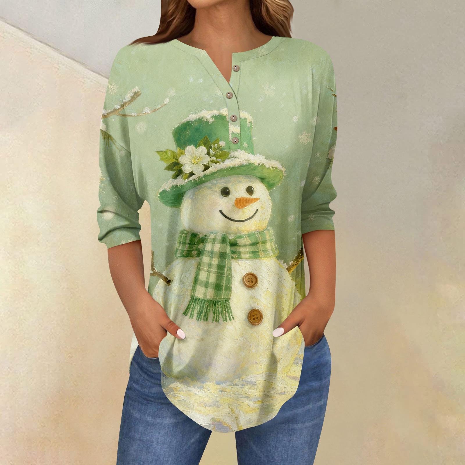 

Футболки женские осенние повседневные рубашки с длинным рукавом 3/4 на пуговицах толстовка винтажный топ пуловер XXL