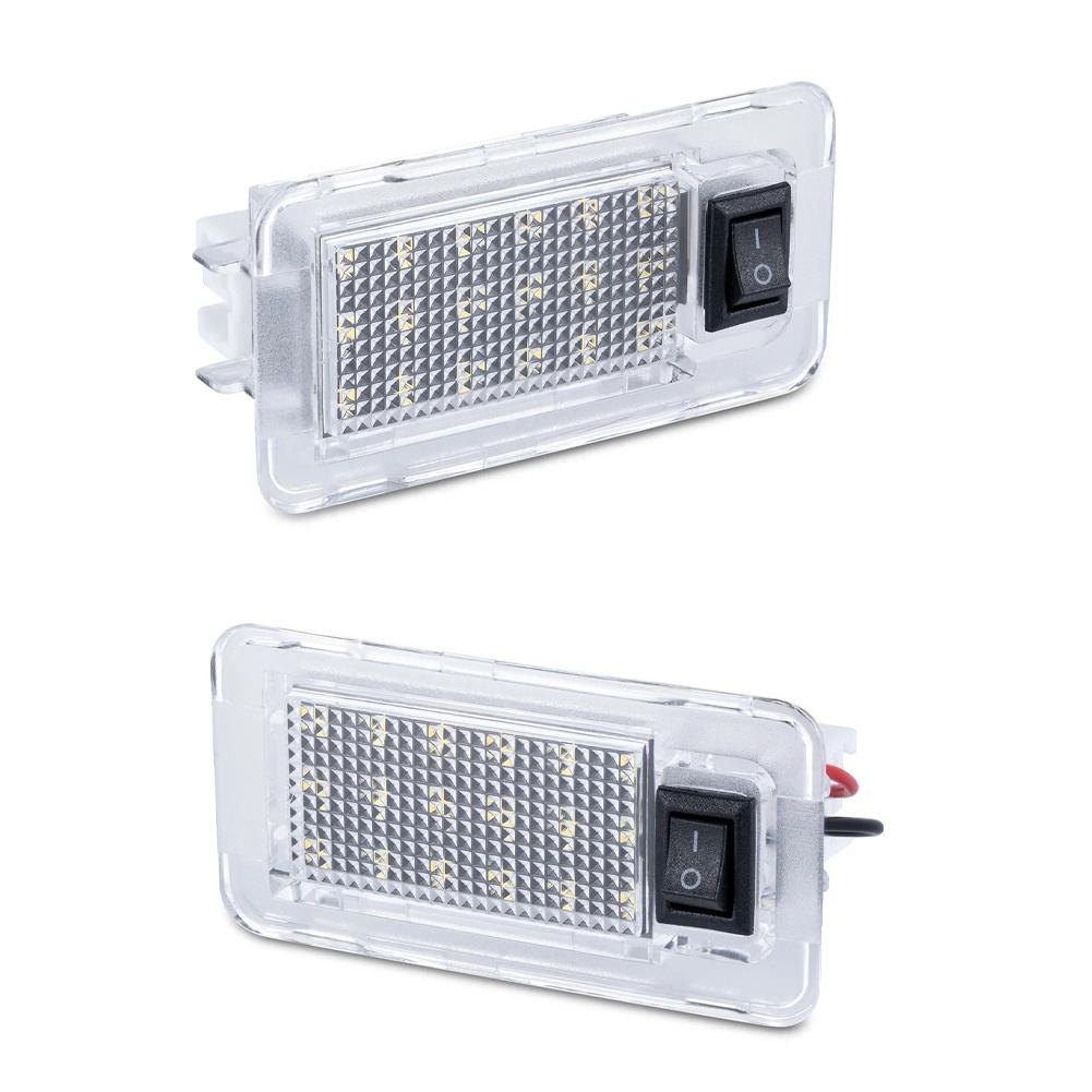 1 szt. Samochodowe światła LED tablicy rejestracyjnej Lampa tablicy rejestracyjnej Światło bagażnika Wymiana światła 12V Światło do RAV4 MK5 Prius Siena Venza