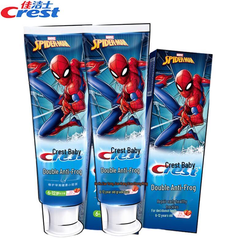 Crest Kids Spider-Man Dual-Effect Anti-Cavity Toothpaste