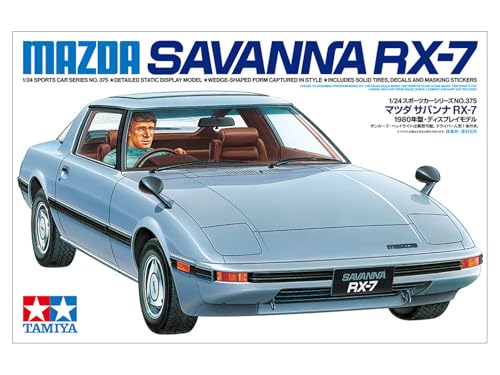 Tamiya 1/24 Special Edition Sports Car Series No. 375 Mazda Savanna RX-7 Plastic Model Kit 24375 (Automobile)