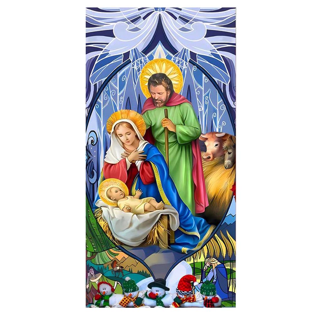 Garage Door Christmas Banner Christmas Nativity Scene Backdrop Christmas Garage Doors Banners Christmas Garage Door Cover