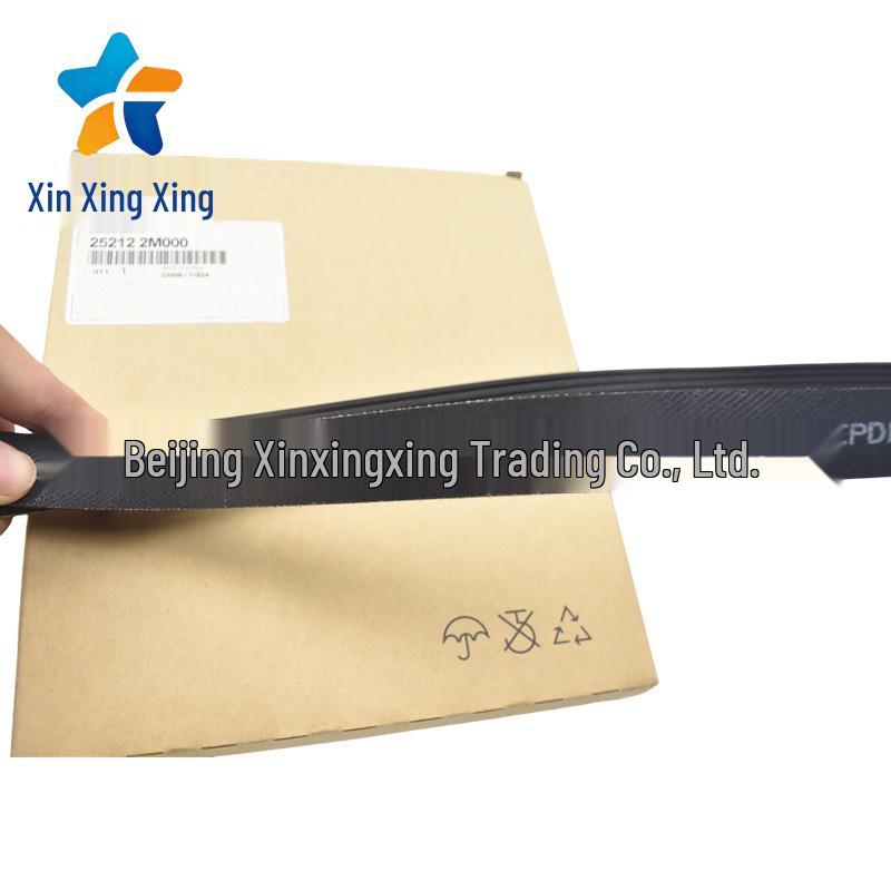 Alternator Belt 252122M000 6PK1195 for Hyundai Kia Vehicles