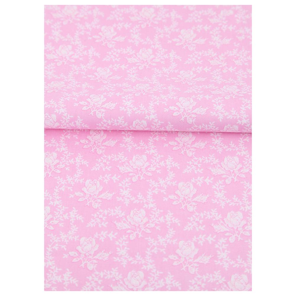 25cmx20cm 6ks potisk Květinový DIY Kid Baby Face Bavlněný potah Látka Šicí materiál