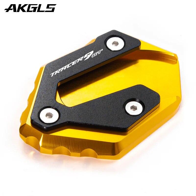 For Yamaha TRACER 9 GT TRACER 9/GT tracer9gt  2022accessories side stand extension pads enlarge stand plate expander