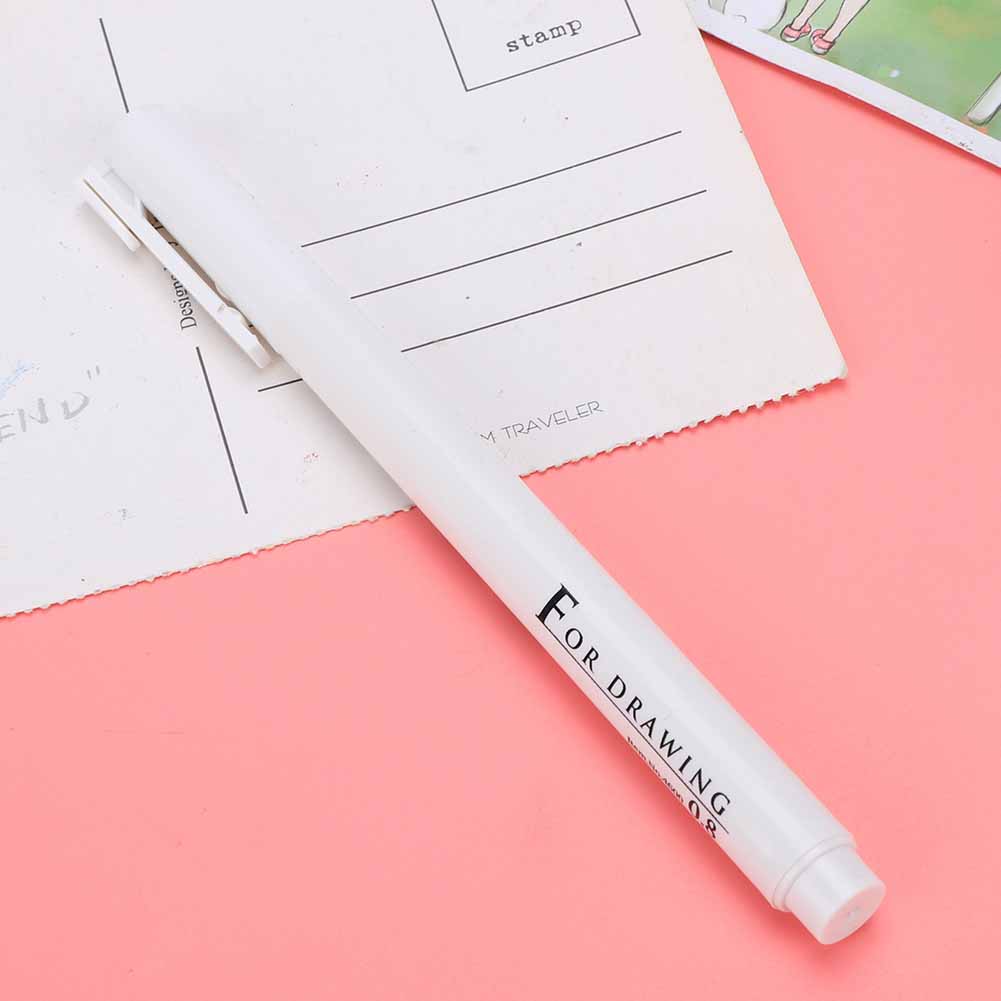 Micron Liner Zeichenmarker, feine Spitze, schwarze Tinte zum Skizzieren von Anime-Illustrationen(0,8 mm)