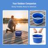 Oxford Fabric Portable Car Wash Bucket 9L/11L/13L Foldable For Compact Storage And Travel