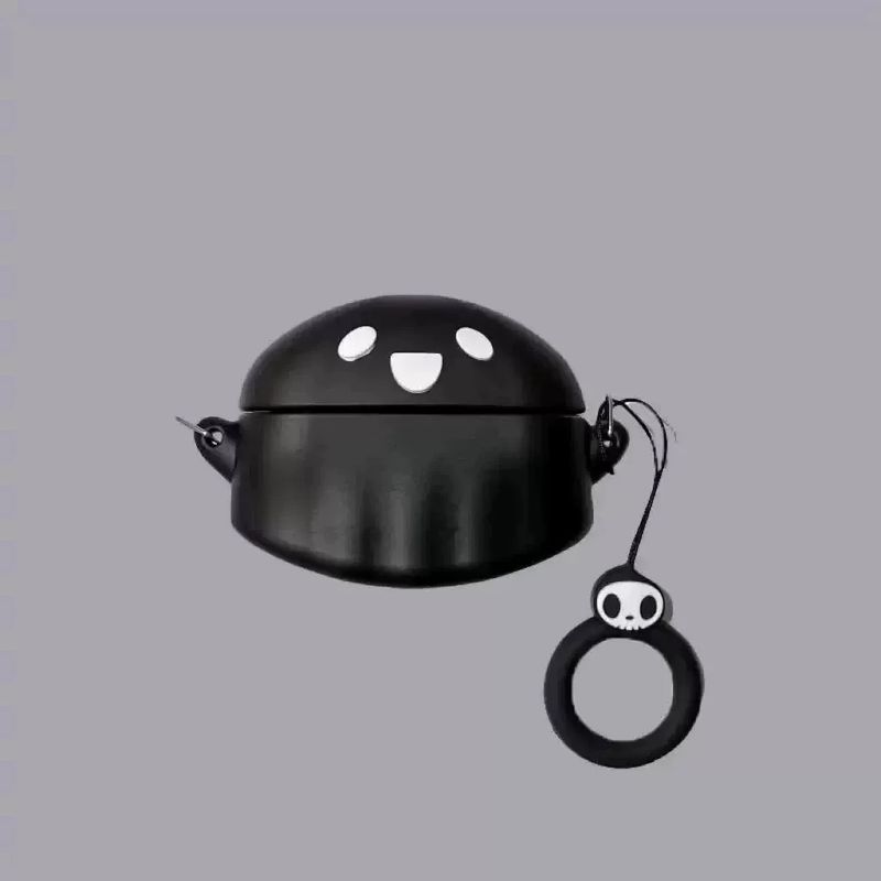 

Case New Silicone Walkers Comfo Clip Q Earphone Case Walkers Comfoclip Q Ear Clip Earphone Sleeves Personality Shatter-resistant Men and Women Rambler Comfo Clip Q Black Ghost [Send Ring]]