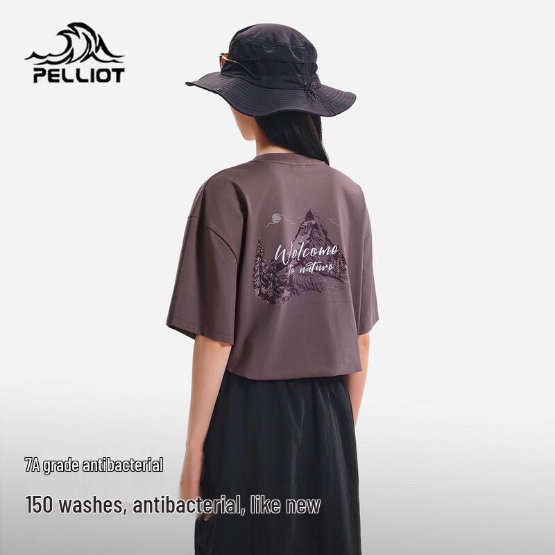 Pelliot Unisex Mountain Series Loose Fit T-Shirt