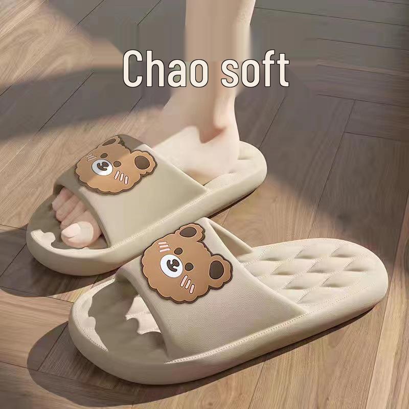 Women's Summer Fashion Slippers: Non-slip, Odor-proof, Super Soft, Thick-soled Sandals for Outdoor and Home Use
