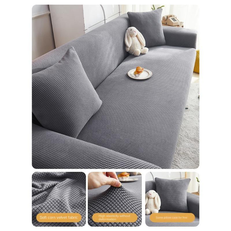 

Эластичный чехол для дивана Универсальный универсальный чехол Новый универсальный чехол для дивана с защитой от кошачьих царапин, ткань, универсальная для всех сезонов 200-260cm