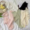 Damen Freizeit Ausgestanzte Lockere Socken Sommer Socken für Damen Dünn Neue Süßigkeitenfarbe Mittellange Strümpfe Süße Mädchen Mode Lange Socken