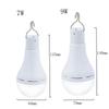 LED Solar Lamp Bulb Outdoor Waterproof Remote Control Timing Garden Hanging Light Hiking Camping Fishing Emergency Solar Lights
