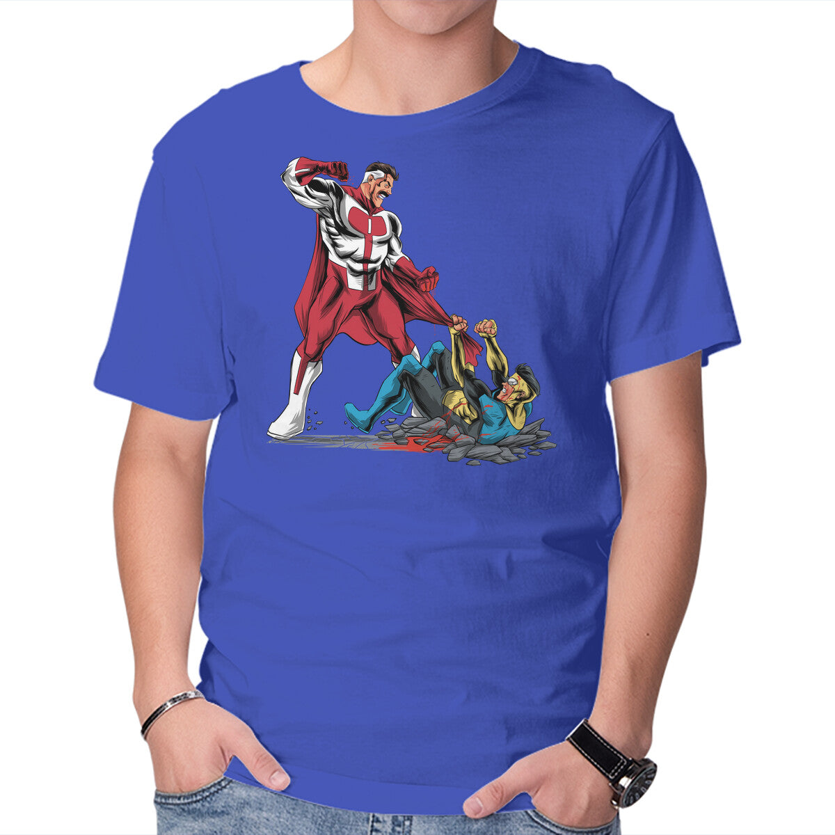 Unisex Crew Neck T-Shirt Reservoir Graysons Graphic Short Sleeve Casual Tee XXXXL