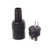10pcs/set 2 Pin Black DIN Plug Speaker And HiFi Connector Screw Terminals Connector Power Plug Adapters