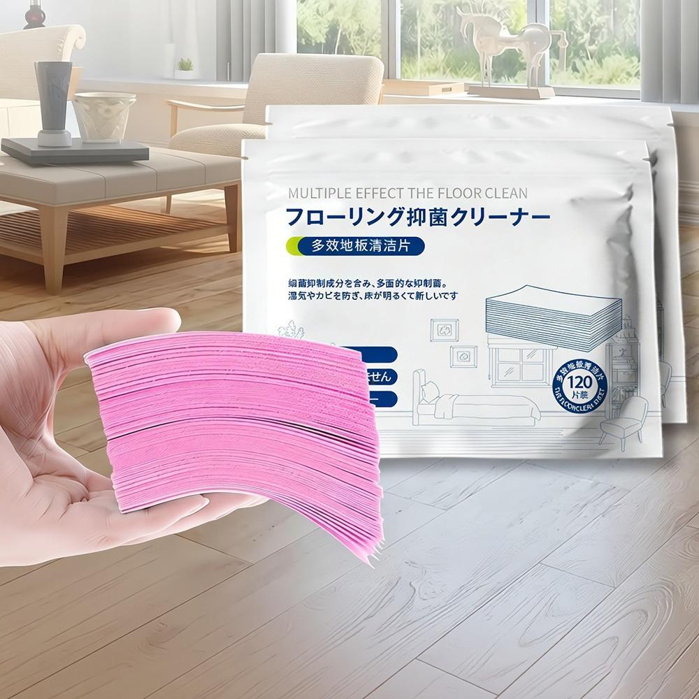 120pcs Brightening Floor Cleaning Tablets Fragrance retention Household Floor Detergent розовый