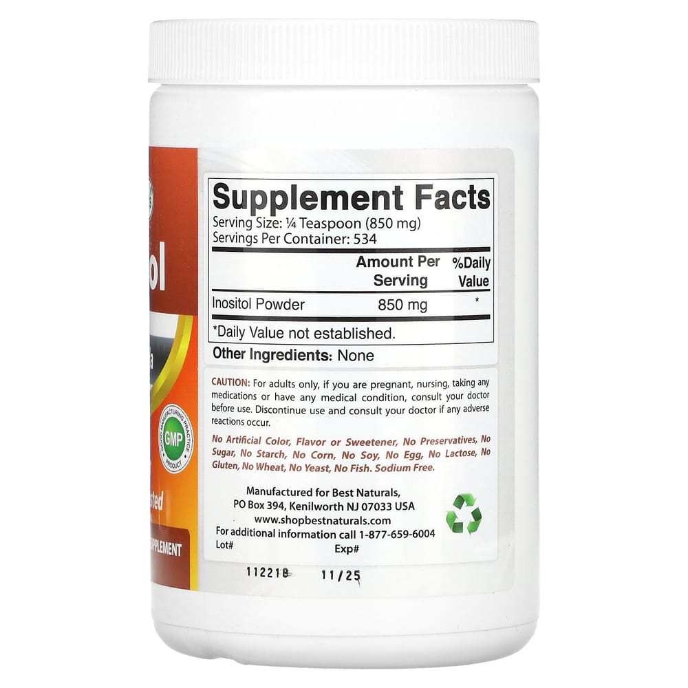 iHerb Inositol Powder 454g (1lb)