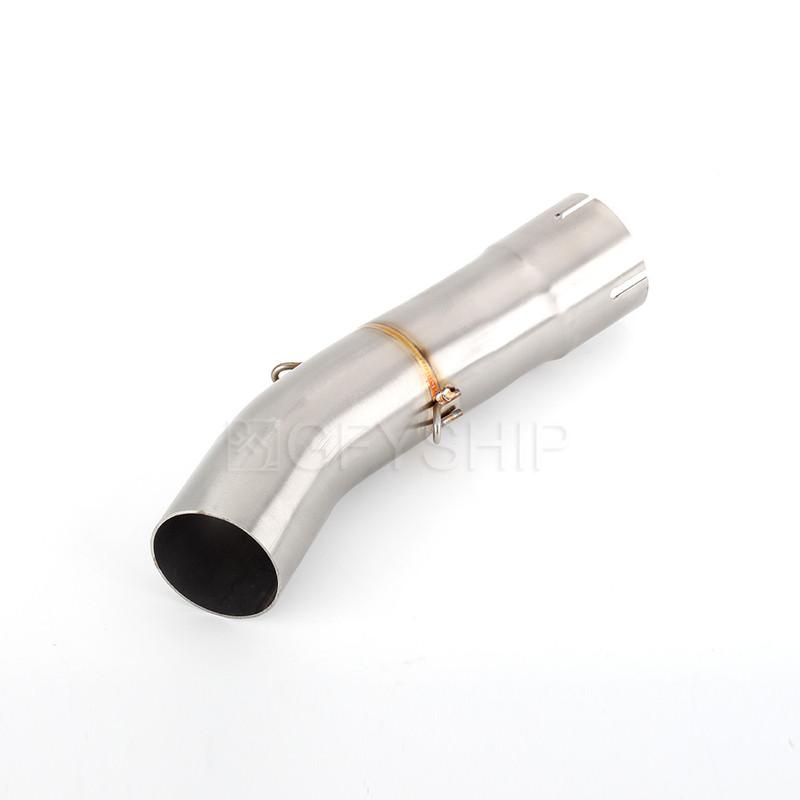 For Triumph Street Triple 675 2013 To 2017 Street Triple 675 R 2013-2017 Escape Motorcycle Exhaust Middle Link Pipe Slip-on