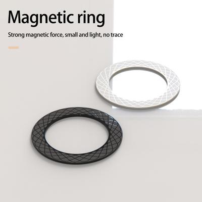 Anneau magnétique sans fil ultra-mince et stable, alignement précis, chargement magnétique universel N52 pour patchs tous QI