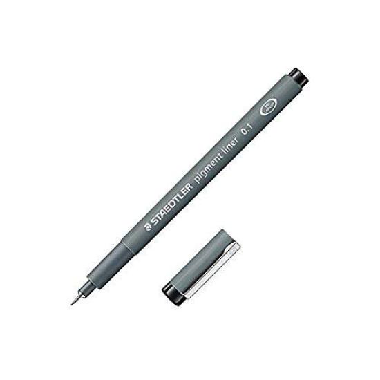 STAEDTLER Pigment Liner Black 308 0.1mm 01-9 (2 Pieces)
