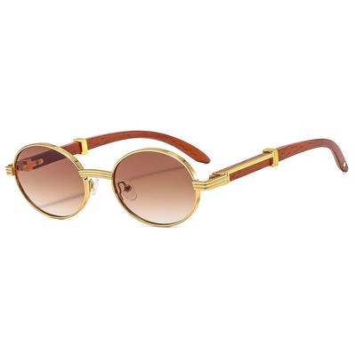 Kleine Fassung Vintage Runde Sonnenbrille Mode Klassisch Trendig Punk Sonnenbrille Luxus UV400 Shades für Damen & Herren