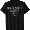 Black Sheep Matter We Have The Same Heart Inside History T-Shirt