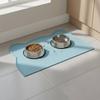 Waterproof Pet Bowl Mat Easy to Clean Non-Slip Cat Feeding Mat Cat Head Placemat Long-Lasting Dog Food Floor Protector Flexible