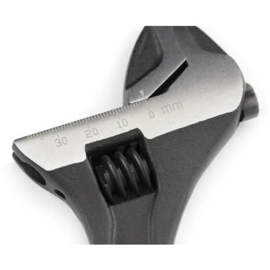 Chave Inglesa SATA 300mm Óxido Preto 47125 Boca Larga