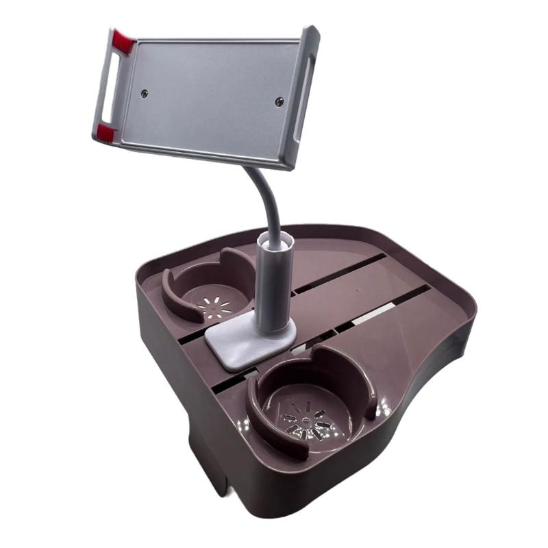 

Lightweight Splash Resistant Waterproof Poolside Phone Holder Stand With Nonslip Cup Stand ABS Material For Outdoor Use светло-коричневого